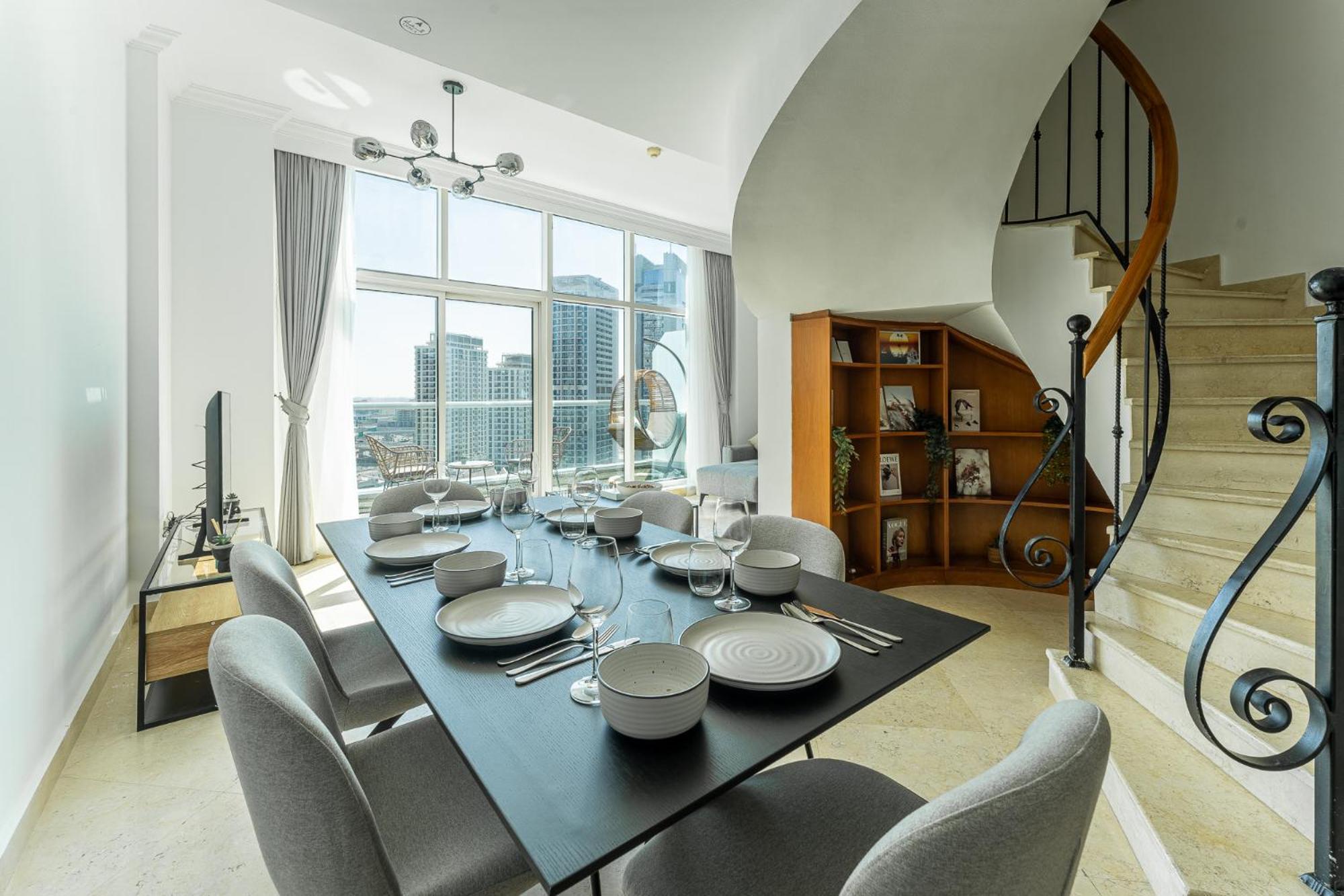 Apartment Havn - 2-storey With Marina Views Dubai